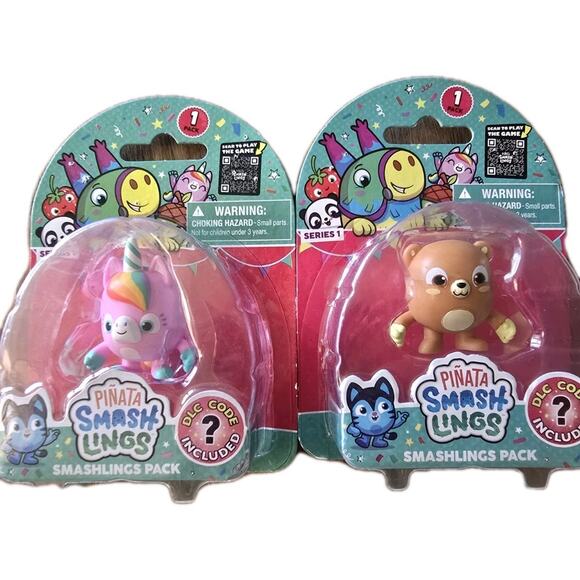 Piñata Smashlings Series 1 Smashlings PACK Lot OF 2 NEW - Picture 1 of 2
